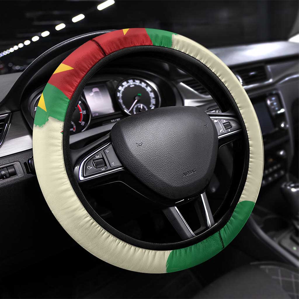 Ibrahim Traore Thomas Sankara Steering Wheel Cover Make Burkina Faso Great Again
