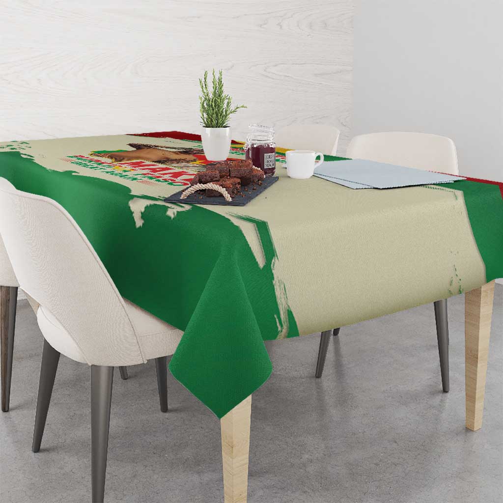 Ibrahim Traore Thomas Sankara Tablecloth Make Burkina Faso Great Again