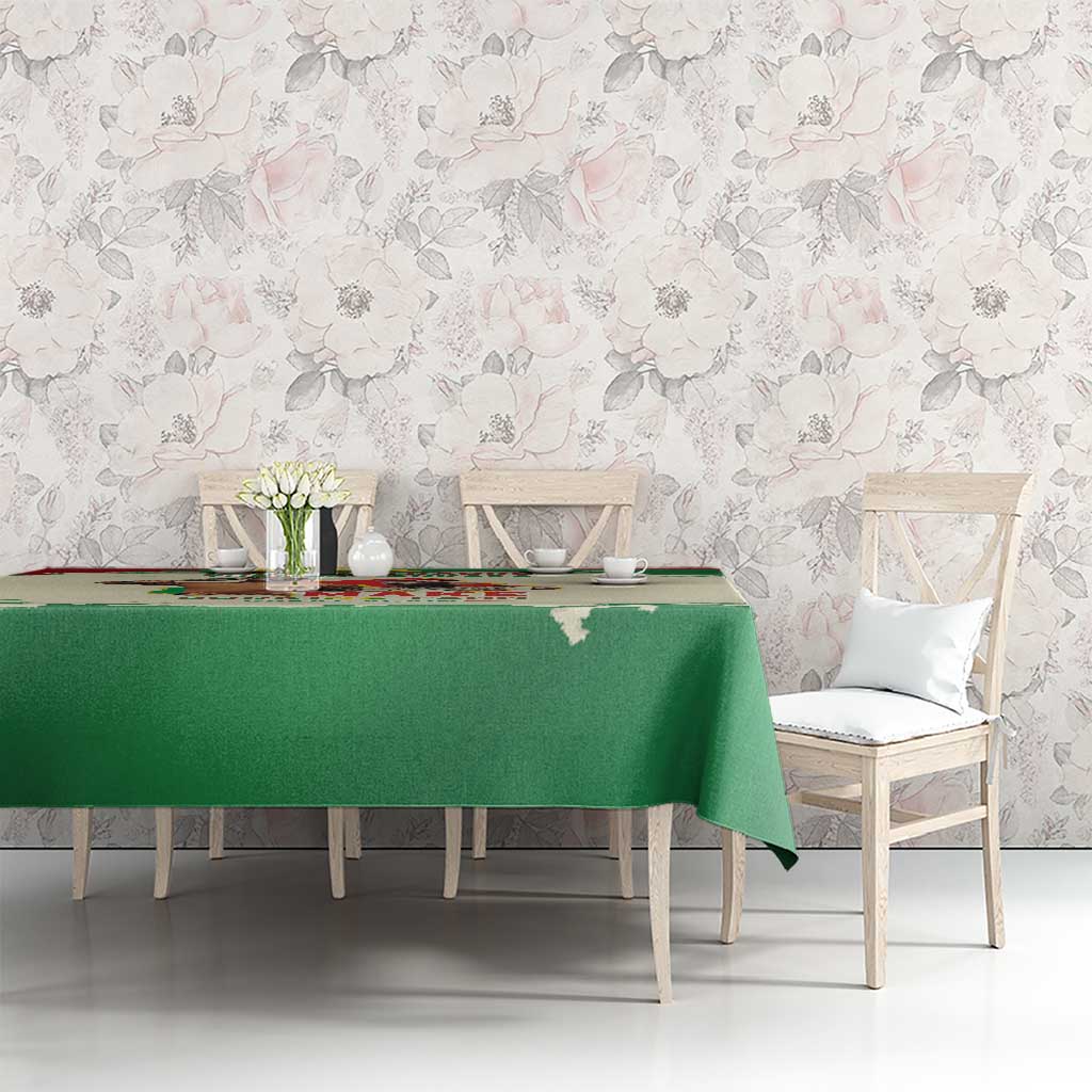 Ibrahim Traore Thomas Sankara Tablecloth Make Burkina Faso Great Again