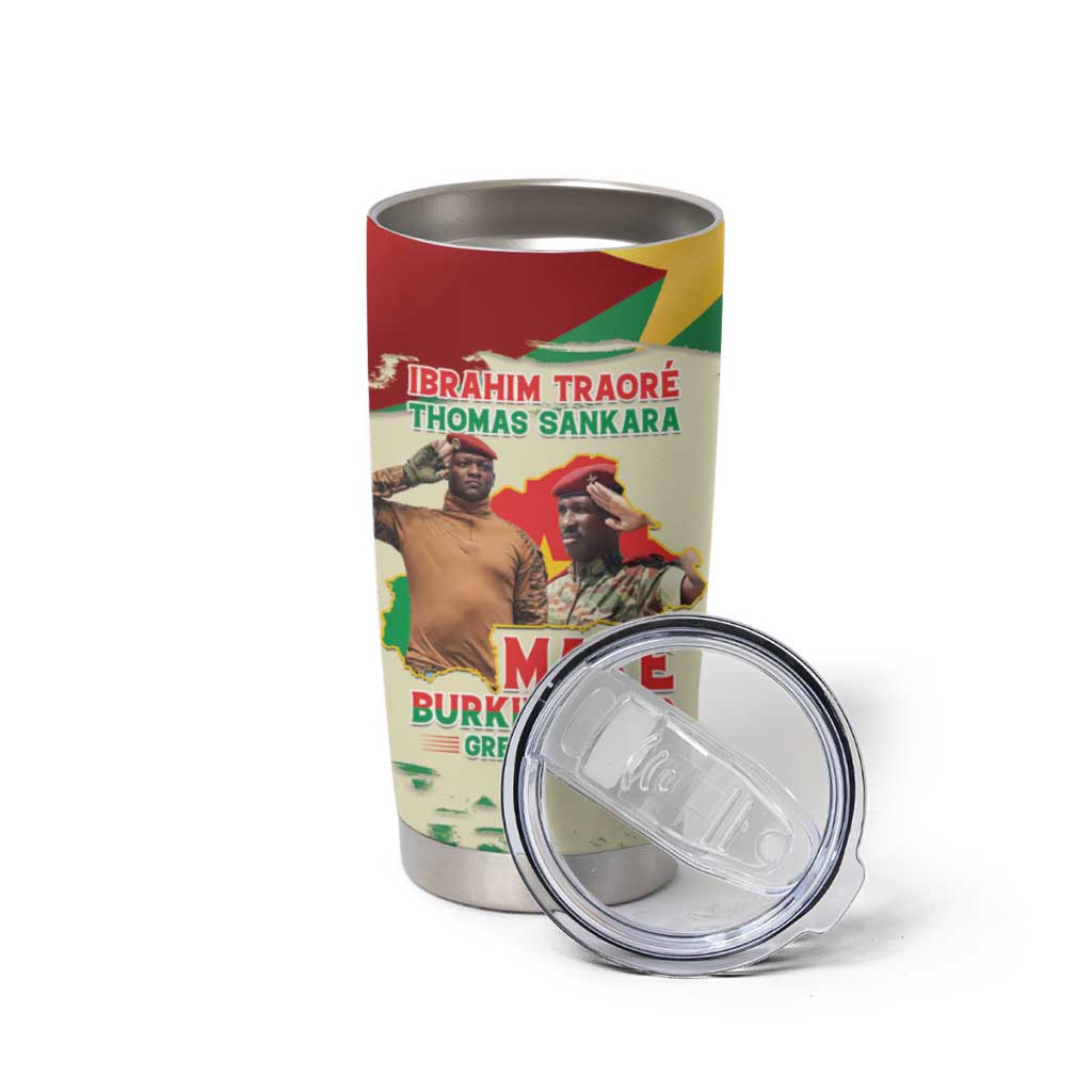 Ibrahim Traore Thomas Sankara Tumbler Cup Make Burkina Faso Great Again