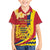 Personalised Chad Independence Day Family Matching Short Sleeve Bodycon Dress and Hawaiian Shirt Coat Of Arms Gerbera Daisy
