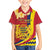 Personalised Chad Independence Day Family Matching Summer Maxi Dress and Hawaiian Shirt Coat Of Arms Gerbera Daisy