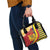 Chad Independence Day Shoulder Handbag Coat Of Arms Gerbera Daisy