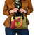 Chad Independence Day Shoulder Handbag Coat Of Arms Gerbera Daisy