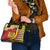 Chad Independence Day Shoulder Handbag Coat Of Arms Gerbera Daisy