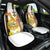 Happy Eritrea New Year Car Seat Cover Adey Abeba Flower With Habesha Tilet Pattern - Wonder Print Shop