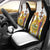 Happy Eritrea New Year Car Seat Cover Adey Abeba Flower With Habesha Tilet Pattern - Wonder Print Shop