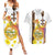 Happy Eritrea New Year Couples Matching Summer Maxi Dress and Hawaiian Shirt Adey Abeba Flower With Habesha Tilet Pattern - Wonder Print Shop
