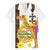Happy Eritrea New Year Family Matching Off The Shoulder Long Sleeve Dress and Hawaiian Shirt Adey Abeba Flower With Habesha Tilet Pattern - Wonder Print Shop