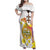 Happy Eritrea New Year Family Matching Off Shoulder Maxi Dress and Hawaiian Shirt Adey Abeba Flower With Habesha Tilet Pattern - Wonder Print Shop