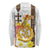 Happy Eritrea New Year Long Sleeve Shirt Adey Abeba Flower With Habesha Tilet Pattern - Wonder Print Shop