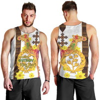 Happy Eritrea New Year Men Tank Top Adey Abeba Flower With Habesha Tilet Pattern - Wonder Print Shop