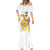Happy Eritrea New Year Mermaid Dress Adey Abeba Flower With Habesha Tilet Pattern - Wonder Print Shop