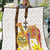 Happy Eritrea New Year Quilt Adey Abeba Flower With Habesha Tilet Pattern - Wonder Print Shop