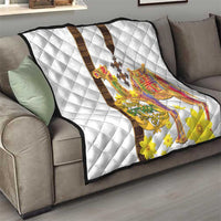 Happy Eritrea New Year Quilt Adey Abeba Flower With Habesha Tilet Pattern - Wonder Print Shop