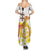 Happy Eritrea New Year Summer Maxi Dress Adey Abeba Flower With Habesha Tilet Pattern - Wonder Print Shop