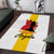 Angola National Heroes Day Area Rug Agostinho Neto With Map - Wonder Print Shop