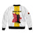 Personalized Angola National Heroes Day Bomber Jacket Agostinho Neto With Map - Wonder Print Shop