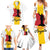 Personalized Angola National Heroes Day Family Matching Summer Maxi Dress and Hawaiian Shirt Agostinho Neto With Map - Wonder Print Shop