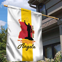 Angola National Heroes Day Garden Flag Agostinho Neto With Map - Wonder Print Shop