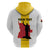 Personalized Angola National Heroes Day Hoodie Agostinho Neto With Map - Wonder Print Shop