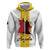 Personalized Angola National Heroes Day Hoodie Agostinho Neto With Map - Wonder Print Shop