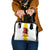 Angola National Heroes Day Shoulder Handbag Agostinho Neto With Map - Wonder Print Shop