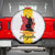 Angola National Heroes Day Spare Tire Cover Agostinho Neto With Map - Wonder Print Shop