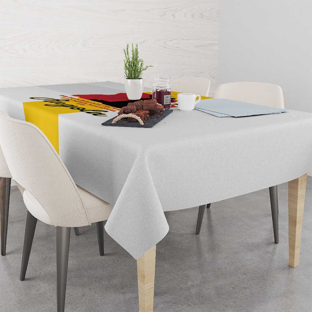 Angola National Heroes Day Tablecloth Agostinho Neto With Map - Wonder Print Shop