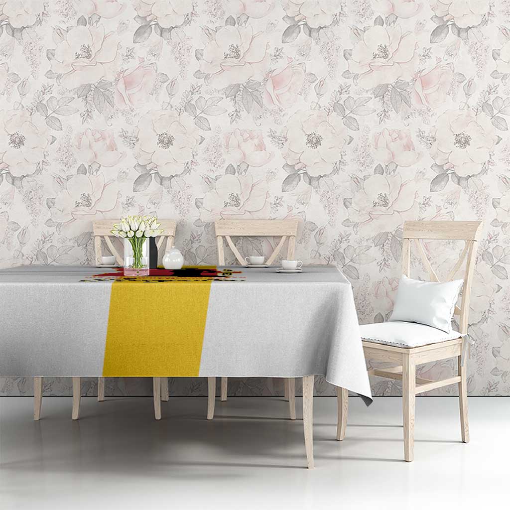 Angola National Heroes Day Tablecloth Agostinho Neto With Map - Wonder Print Shop