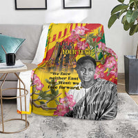 Personalized Ghana Kwame Nkrumah Memorial Day Blanket With Mausoleum - Wonder Print Shop