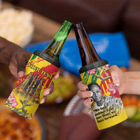 Personalized Ghana Kwame Nkrumah Memorial Day 4 in 1 Can Cooler Tumbler With Mausoleum - Wonder Print Shop