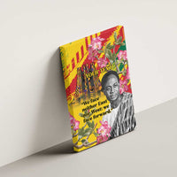 Personalized Ghana Kwame Nkrumah Memorial Day Canvas Wall Art With Mausoleum - Wonder Print Shop