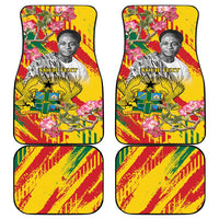 Personalized Ghana Kwame Nkrumah Memorial Day Car Mats With Mausoleum - Wonder Print Shop