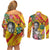 Personalized Ghana Kwame Nkrumah Memorial Day Couples Matching Off Shoulder Short Dress and Long Sleeve Button Shirt With Mausoleum - Wonder Print Shop