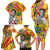 Personalized Ghana Kwame Nkrumah Memorial Day Family Matching Long Sleeve Bodycon Dress and Hawaiian Shirt With Mausoleum - Wonder Print Shop