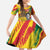 Personalized Ghana Kwame Nkrumah Memorial Day Family Matching Short Sleeve Bodycon Dress and Hawaiian Shirt With Mausoleum - Wonder Print Shop