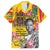 Personalized Ghana Kwame Nkrumah Memorial Day Family Matching Short Sleeve Bodycon Dress and Hawaiian Shirt With Mausoleum - Wonder Print Shop