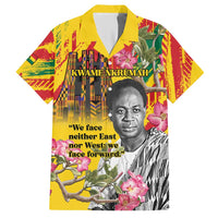 Personalized Ghana Kwame Nkrumah Memorial Day Hawaiian Shirt With Mausoleum - Wonder Print Shop