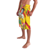 Personalized Ghana Kwame Nkrumah Memorial Day Lavalava With Mausoleum - Wonder Print Shop