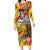 Personalized Ghana Kwame Nkrumah Memorial Day Long Sleeve Bodycon Dress With Mausoleum - Wonder Print Shop