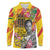 Personalized Ghana Kwame Nkrumah Memorial Day Long Sleeve Polo Shirt With Mausoleum - Wonder Print Shop