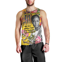 Personalized Ghana Kwame Nkrumah Memorial Day Men Tank Top With Mausoleum - Wonder Print Shop