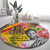 Personalized Ghana Kwame Nkrumah Memorial Day Round Carpet With Mausoleum - Wonder Print Shop