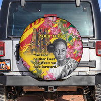Personalized Ghana Kwame Nkrumah Memorial Day Spare Tire Cover With Mausoleum - Wonder Print Shop