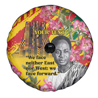 Personalized Ghana Kwame Nkrumah Memorial Day Spare Tire Cover With Mausoleum - Wonder Print Shop