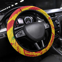 Ghana Kwame Nkrumah Memorial Day Steering Wheel Cover With Mausoleum - Wonder Print Shop