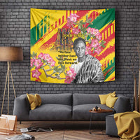 Personalized Ghana Kwame Nkrumah Memorial Day Tapestry With Mausoleum - Wonder Print Shop