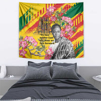 Personalized Ghana Kwame Nkrumah Memorial Day Tapestry With Mausoleum - Wonder Print Shop