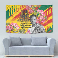 Personalized Ghana Kwame Nkrumah Memorial Day Tapestry With Mausoleum - Wonder Print Shop
